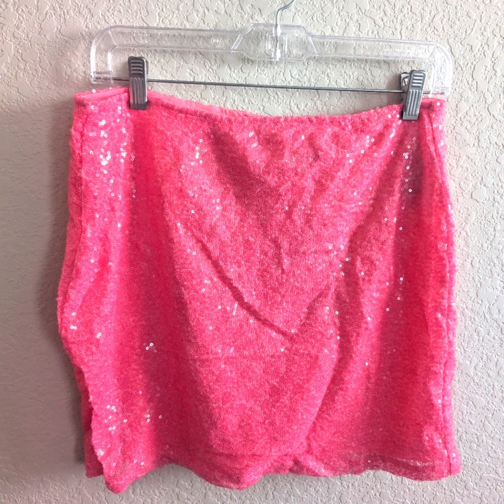 Sequin skirt